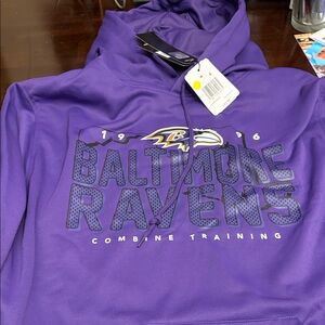 New Era Purple Baltimore Ravens Hoodie